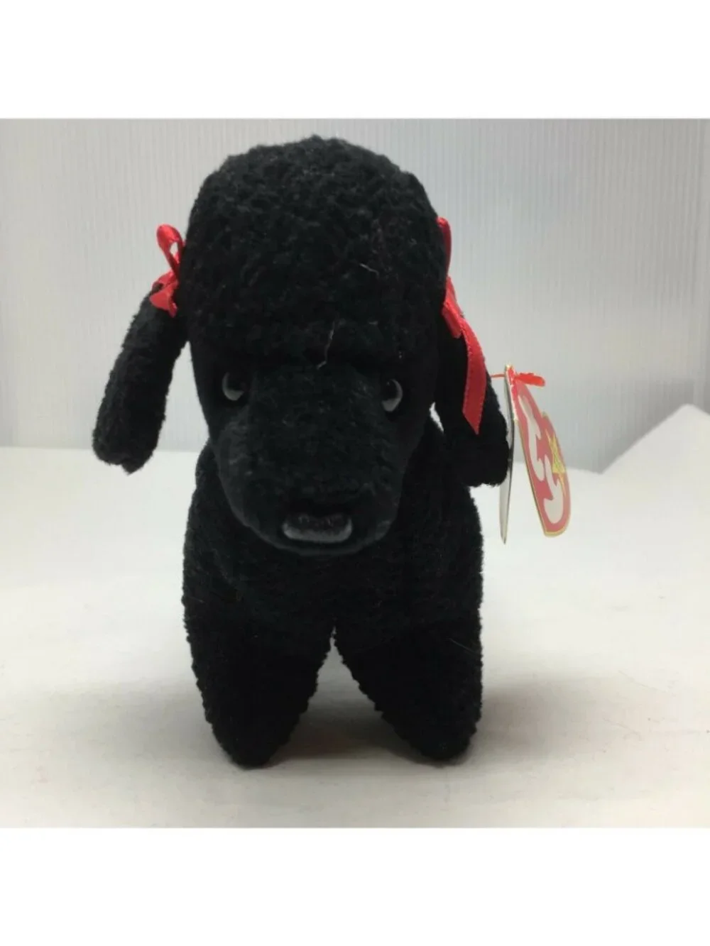 Ty Beanie Baby GiGi Dog Poodle Plush Stuffed Animal Retired W Tag April 7 1997